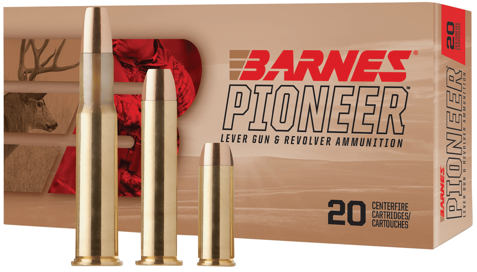 Barnes Bullets 32136 Pioneer 30-30Win 190gr 20 Per Box/10 Case
