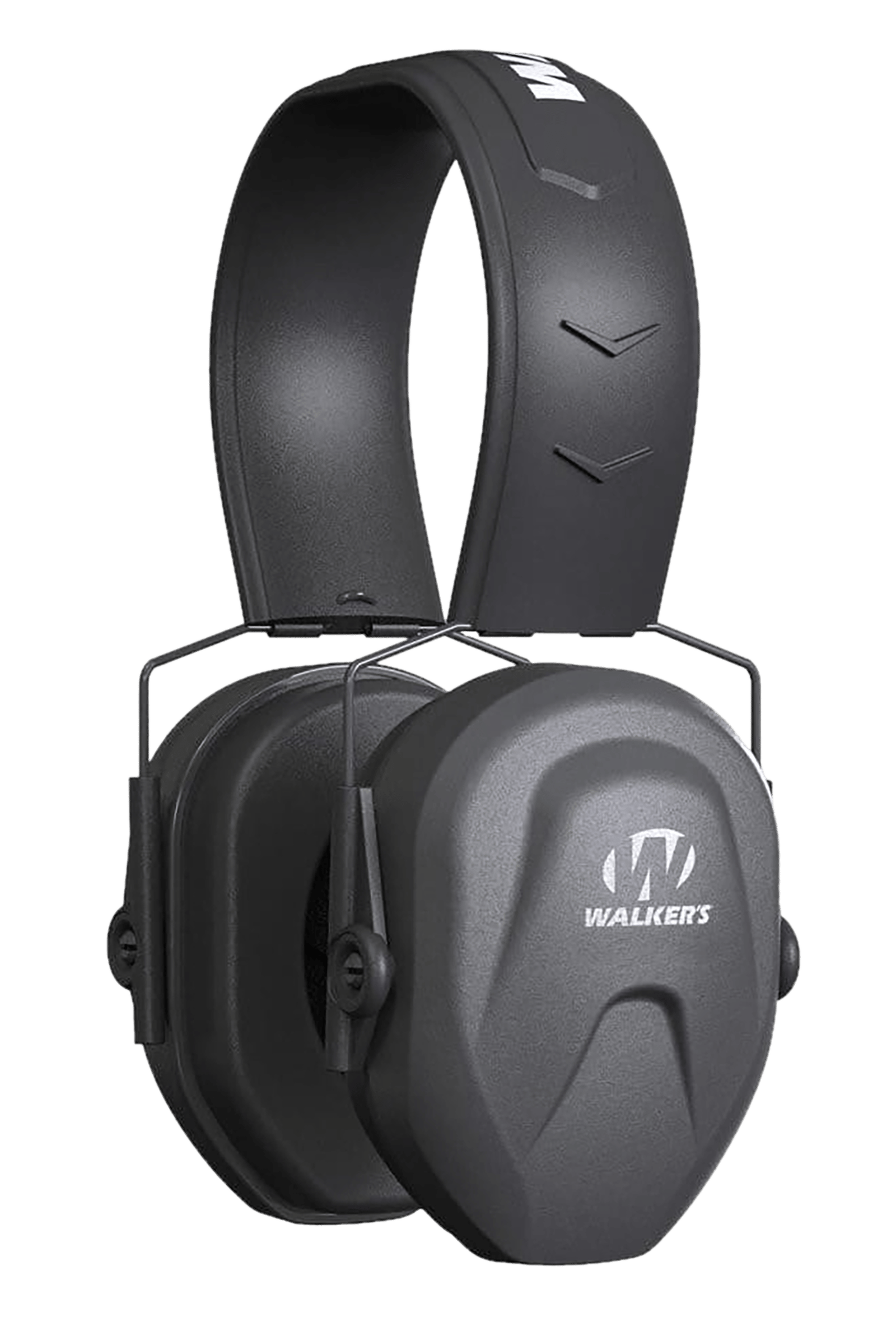 Walker's GWPCRPAS Razor Compact Passive Muff 24 dB Over the Head Black Polymer Fits Youth/Women