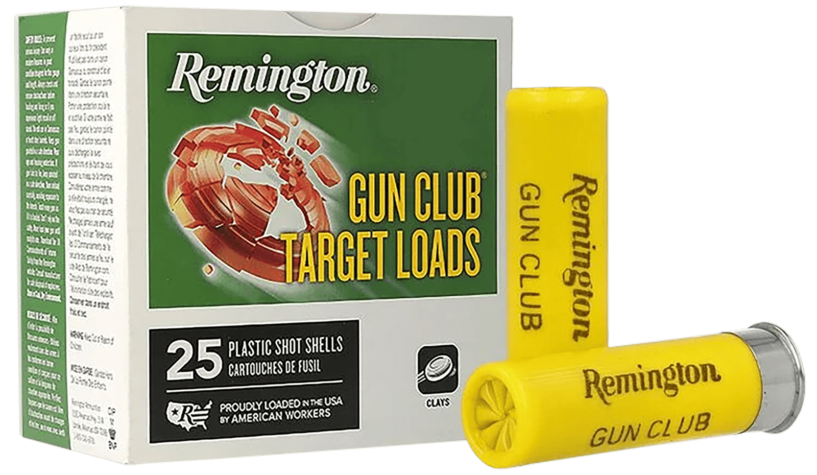 Remington Ammunition 20235 Gun Club 20Gauge 2.75" 7/8oz 8Shot 25 Per Box/10 Case