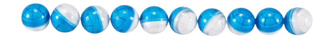 UMA 2292302 P2P POWDER BALLS 10 CT BLUE/WHITE
