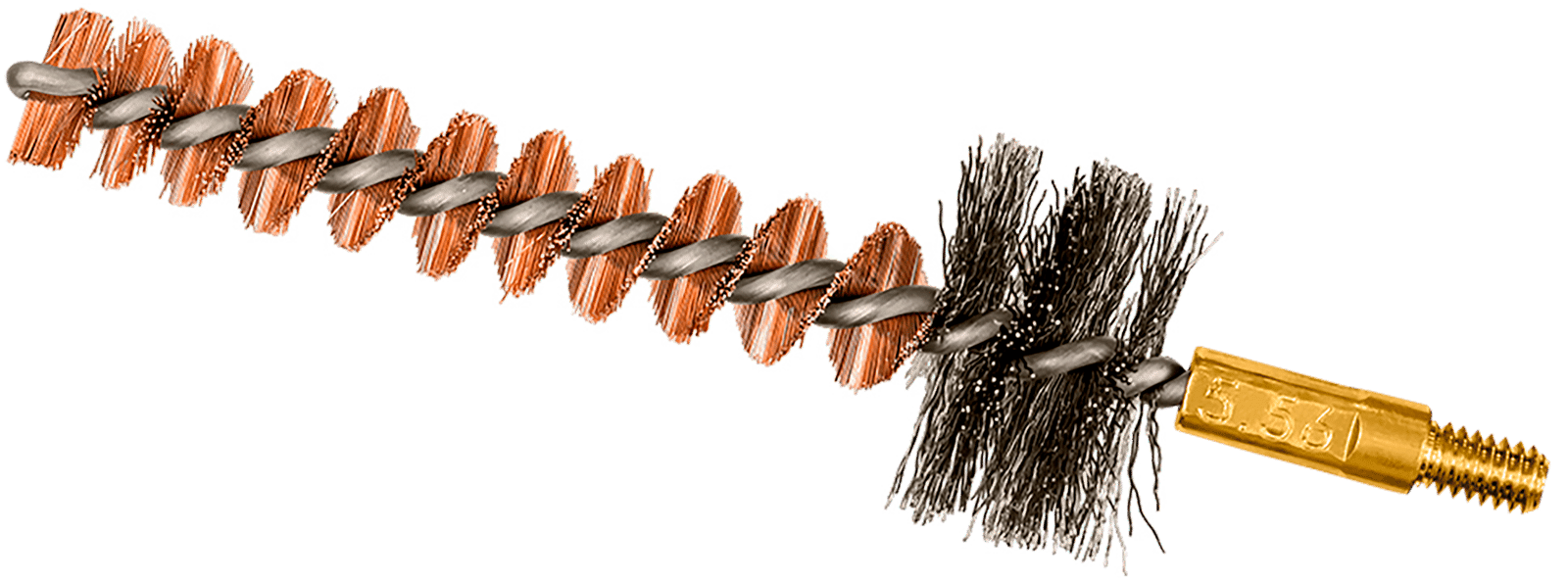 Otis FG367HT Chamber Brush 5.56mm Rifle #8-32 Thread 1" Bronze/Steel Bristles