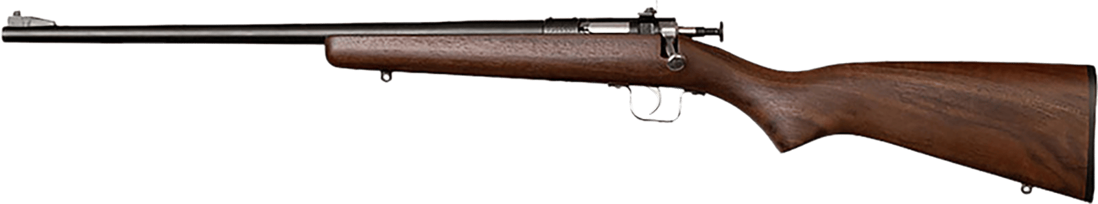 Crickett KSA2238LH My First Rifle Gen2 22 S/L/LR Single Shot 16.10" Stainless Steel Barrel & Receiver, American Walnut Fixed Stock, EZ Loader, Left Hand