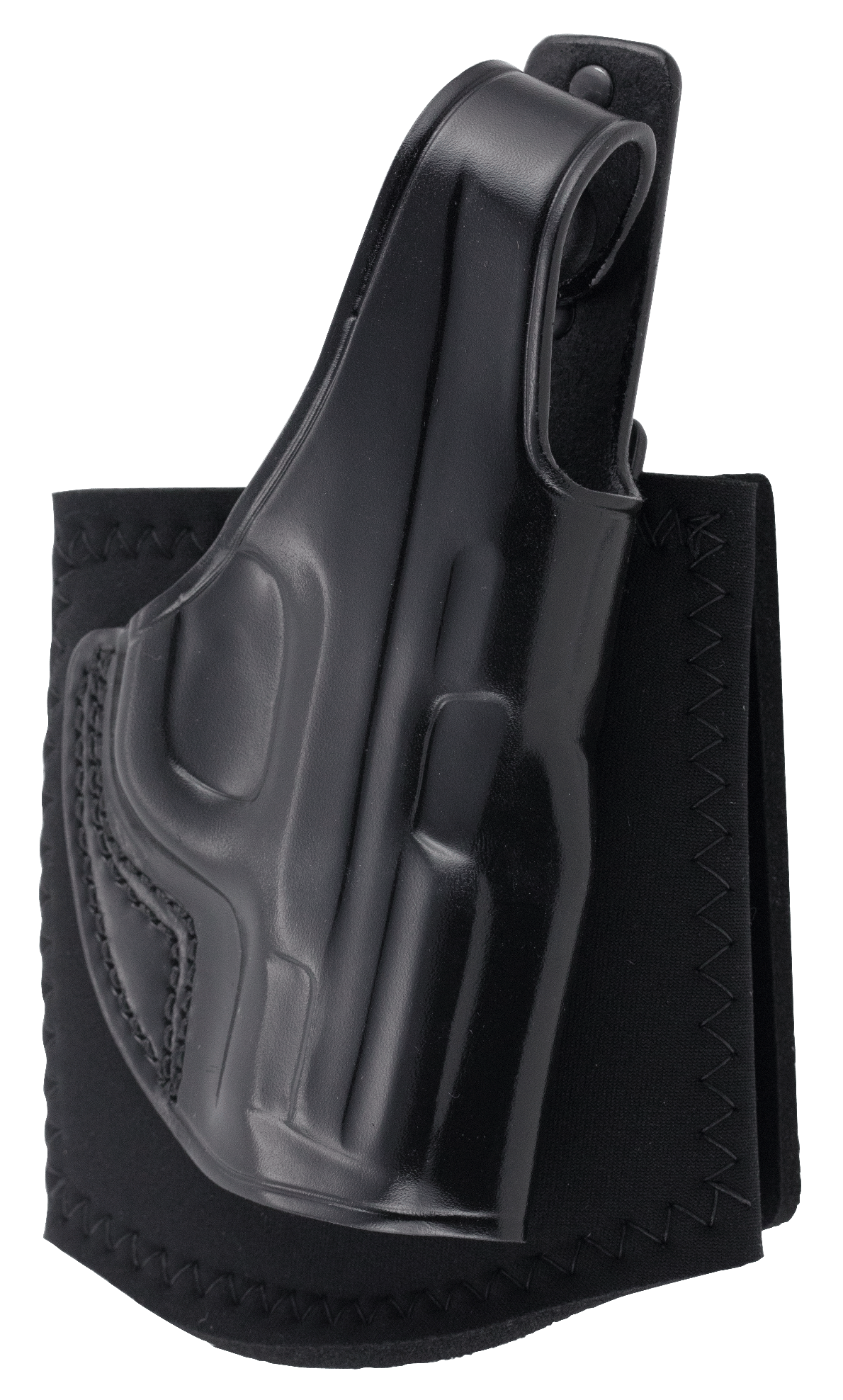Galco AG652B Ankle Glove Size Fits Ankles up to 13" Black Leather Hook & Loop Fits S&W M&P Shield Fits S&W M&P Shield Plus Fits S&W M&P Shield 2.0 Right Hand