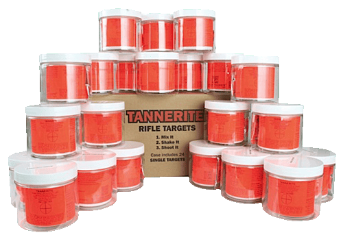 Tannerite 12ET Entry Level Impact Enhancement Explosion White Vapor Centerfire Rifle Firearm 0.50 lb 24 Targets