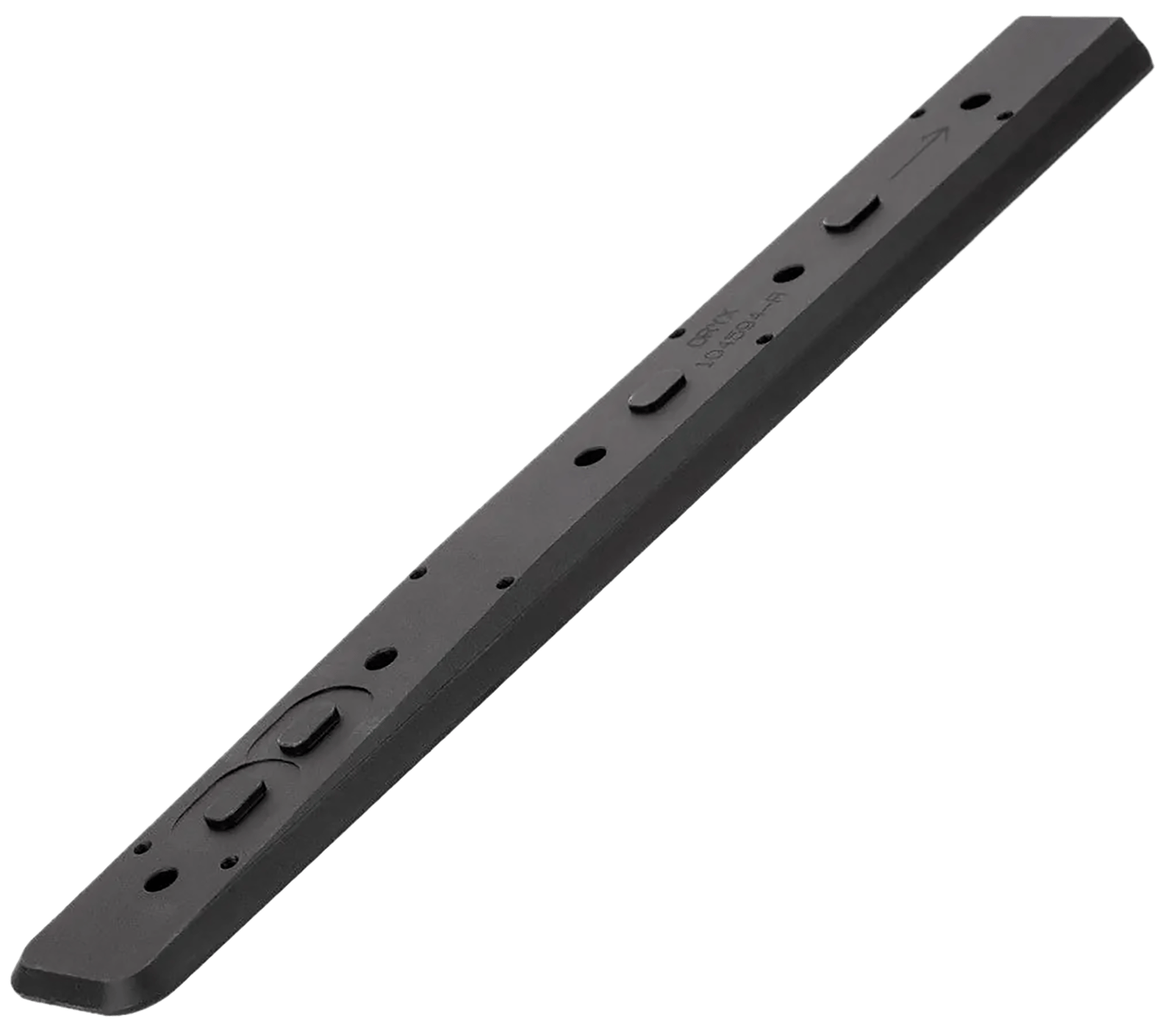 Mdt Sporting Goods Inc 104595BLK M-LOK ARCA Rail Oryx Black Aluminum