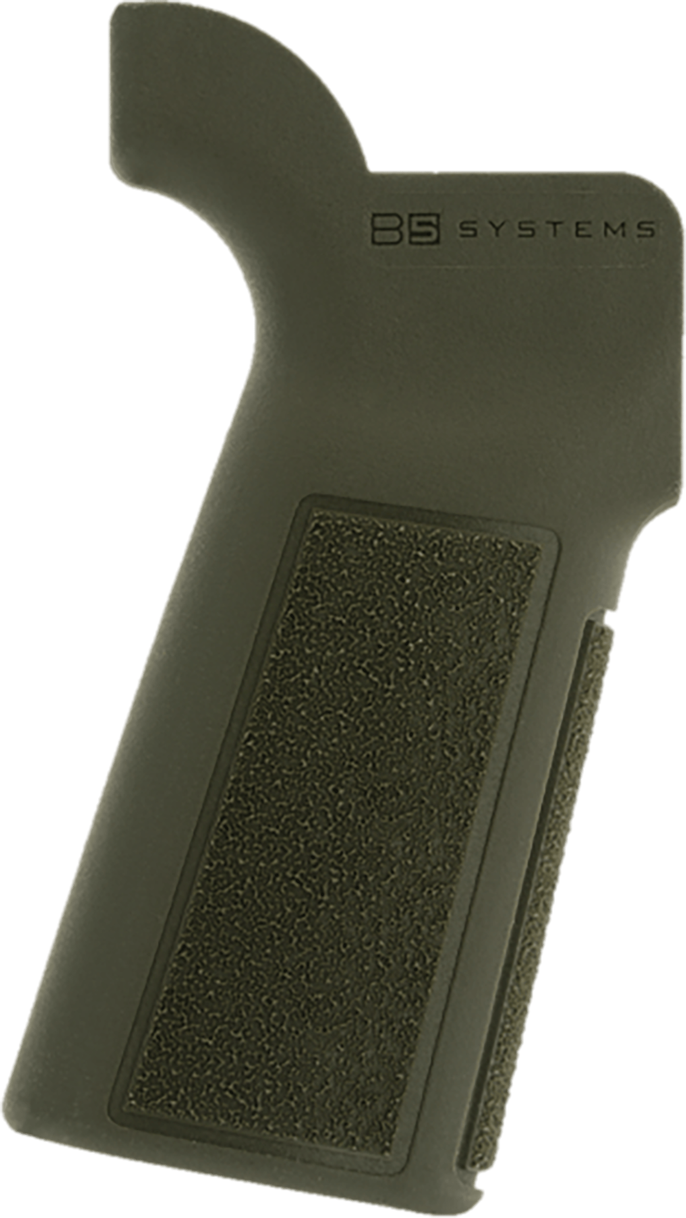 B5 Systems PGR1134 Type 23 P-Grip OD Green Polymer, Aggressive Textured, Fits AR-Platform