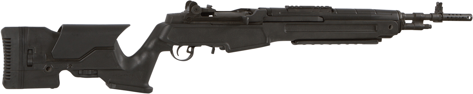 Archangel AAM1A Precision Stock Black Synthetic Fixed with Adjustable Cheek Riser Springfield M1A, M14