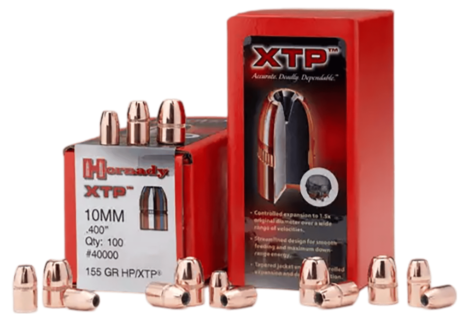 Hornady 45160 XTP 45 Cal .451 230 gr Hollow Point 100 Per Box/ 15 Case