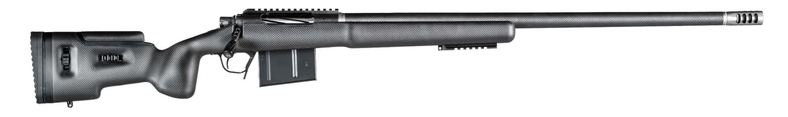 Christensen Arms 8010500200 TFM Long Range Full Size 300 PRC 3+1, 26" Carbon Fiber Target Profile Barrel, Black Nitride Aluminum Receiver, Natural Carbon Fiber Fixed Long Range Stock