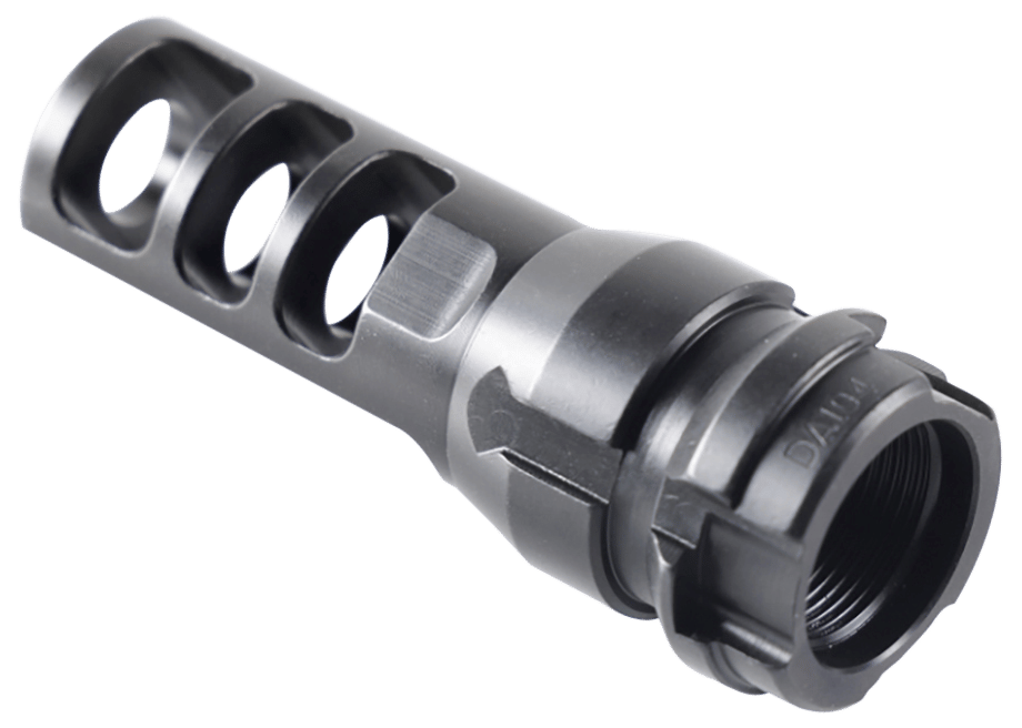 Dead Air DA102 KeyMount Muzzle Brake 5/8"-24 tpi 2.60" Black Steel