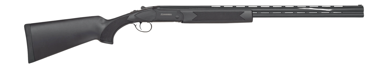 Mossberg 75494 Silver Reserve Eventide 410 Bore Break Open 3" 2rd 26" Matte Black Over/Under Vent Rib Barrel, Matte Black w/Engraved Logo Receiver, Fixed Black Synthetic Stock