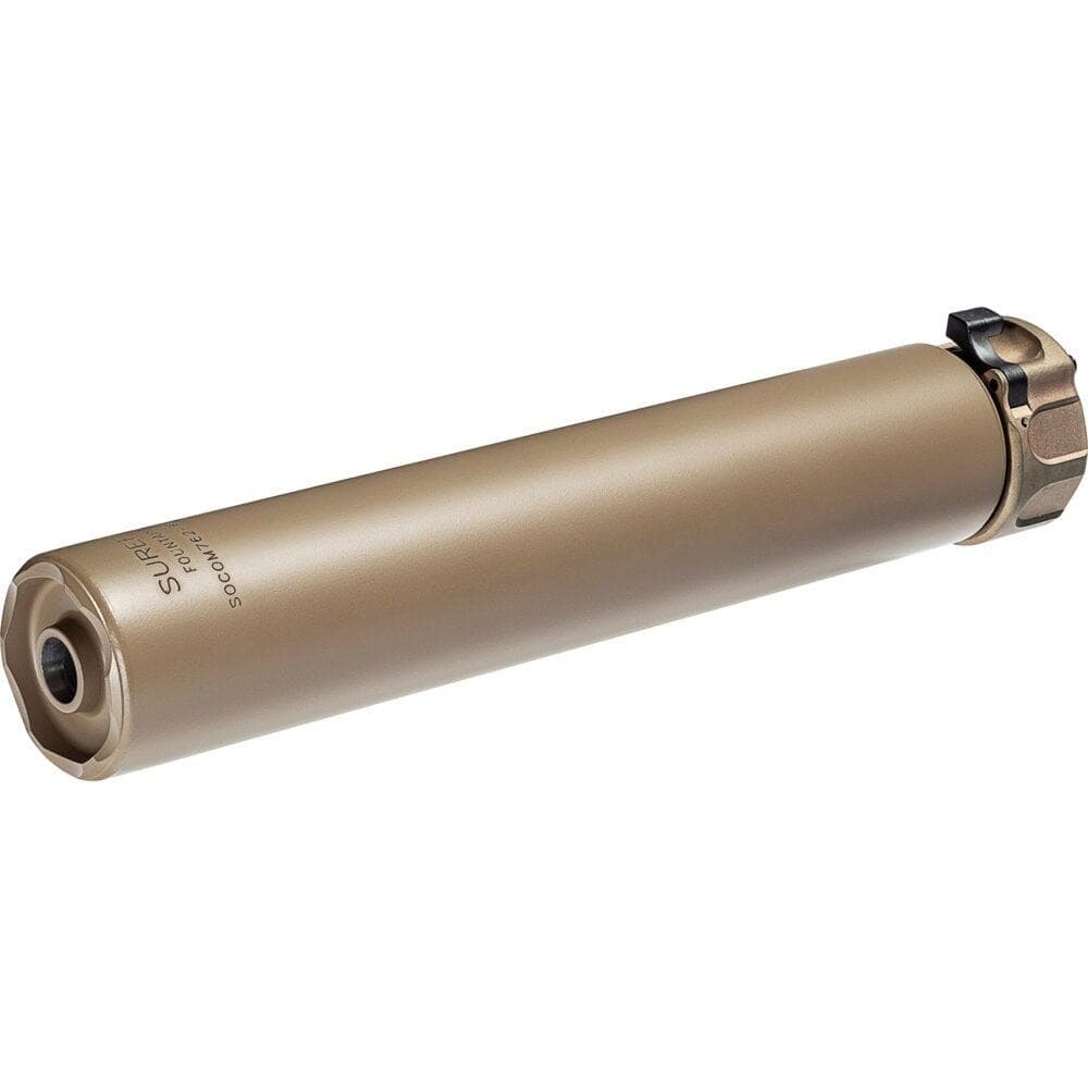 Surefire 2nd Gen Fast Attach SOCOM762-RC2 Suppressor 7.62mm Stainless Steel FDE