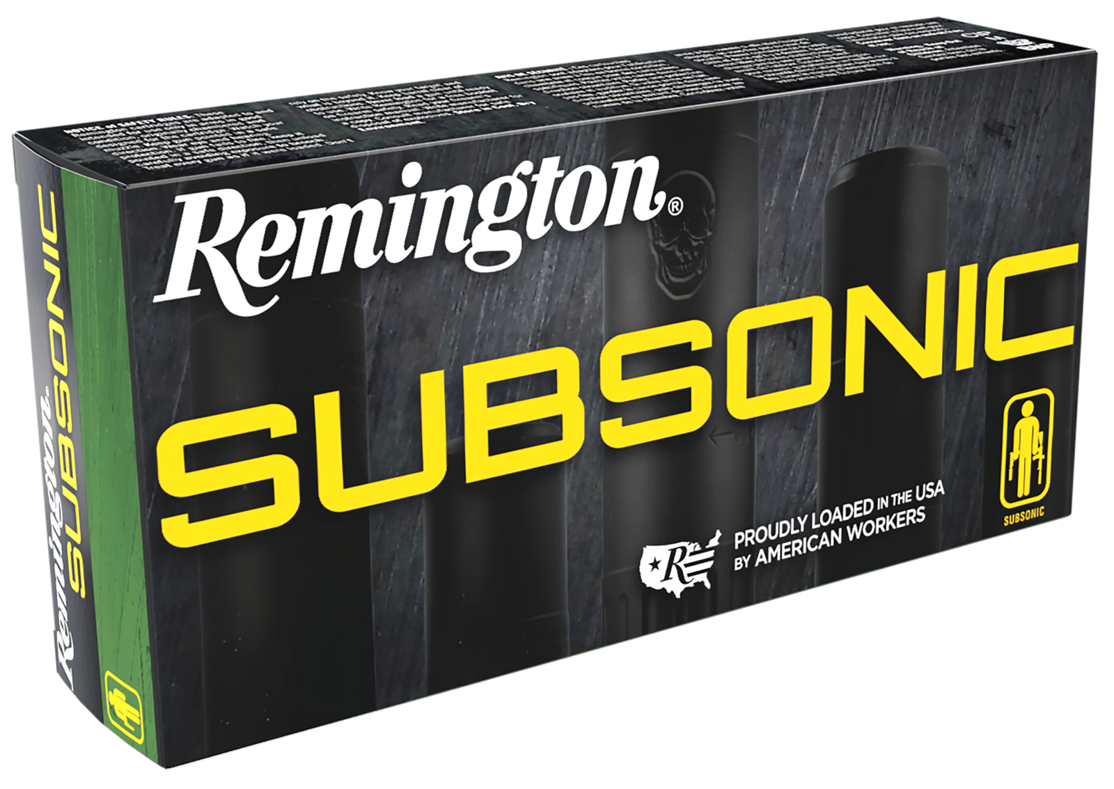 Remington Ammunition 27746 Subsonic 308Win 190gr Bonded Hollow Point 20 Per Box/10 Case