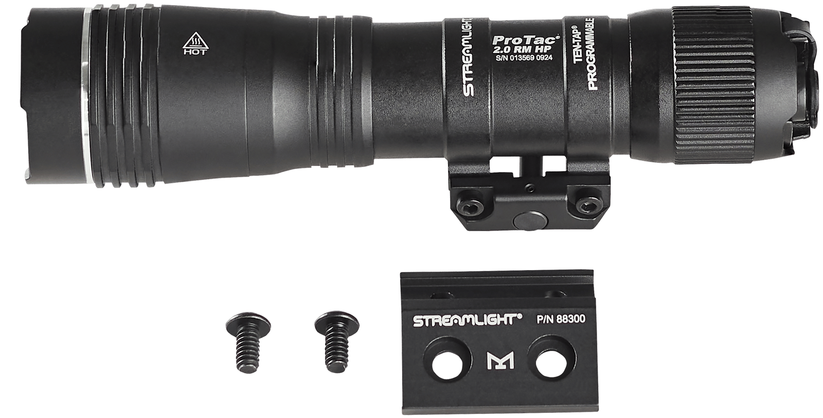Streamlight 89013 ProTac 2.0 Black 250-2000 Lumens