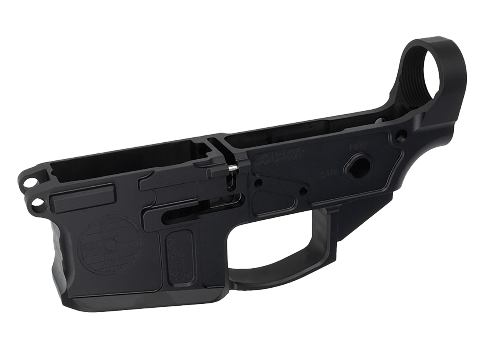 Shield Arms SAO15 SA-15 Stripped Lower Receiver Multi Aluminum Black Anodized for AR-15 Non-Folding