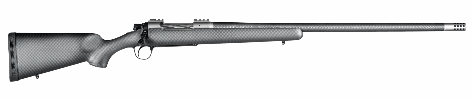 Christensen Arms 8010800501 Summit TI 308 Win 4+1 16.25" Carbon Fiber Threaded Barrel, Natural Titanium Drilled & Tapped Receiver, Black Carbon Fiber Fixed Sporter Stock