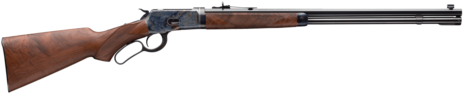 Winchester Repeating Arms 534283141 Model 1892 Deluxe Takedown Full Size 45 Colt (LC) 11+1 24" Polished Blued Octagon Barrel, Color Case Hardened Steel Receiver, Grade V/VI Walnut Fixed Stock