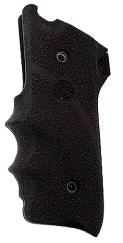 Hogue 82000 Rubber Grip Black with Finger Grooves for Ruger Mark II, III