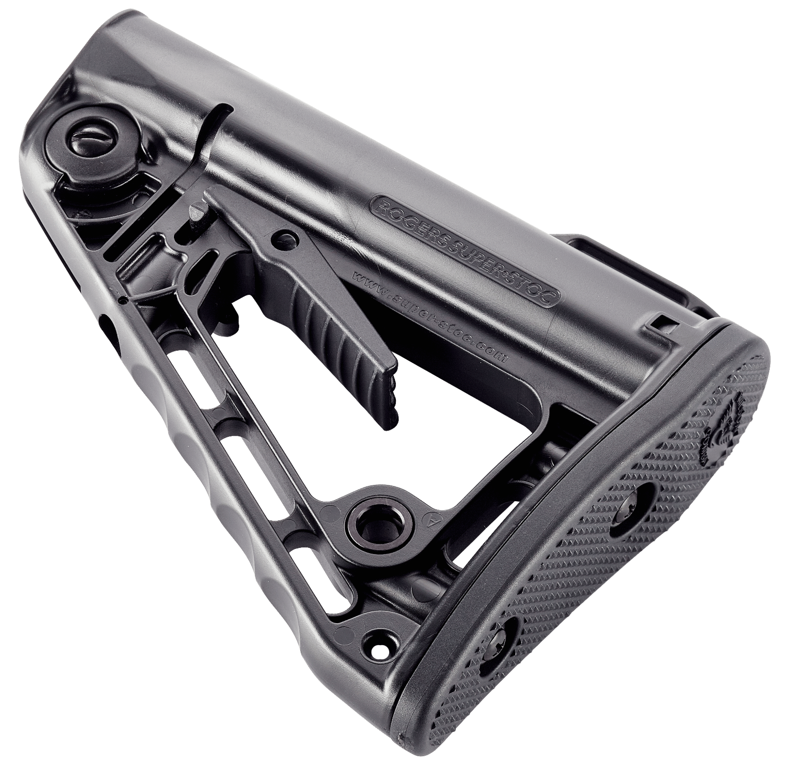 Wilson Combat TRSUPERSTOC Super-Stoc Carbine Buttstock Black Synthetic Collapsible for AR-15