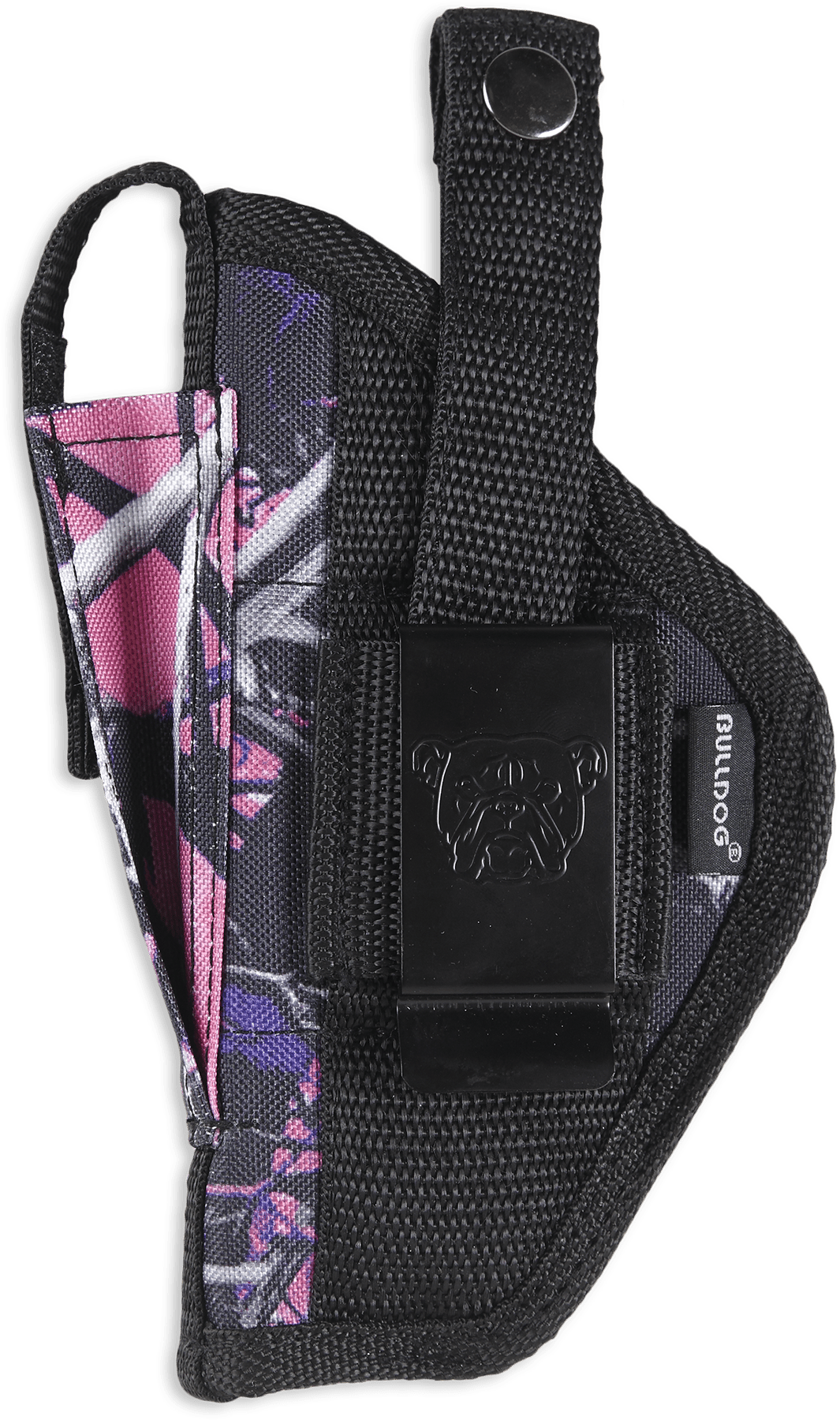 Bulldog FSN20MDG Extreme OWB Muddy Girl Camo Nylon Belt Loop/Clip Fits Ruger LC9 Fits 2-3" Barrel Ambidextrous