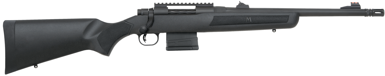 Mossberg 27738 MVP Patrol Full Size 308 Win/7.62 NATO 10+1 16.25" Blued Threaded Bull Barrel, Blued Stainless Steel Receiver w/Picatinny Rail, Black Fixed Synthetic Stock, Right Hand