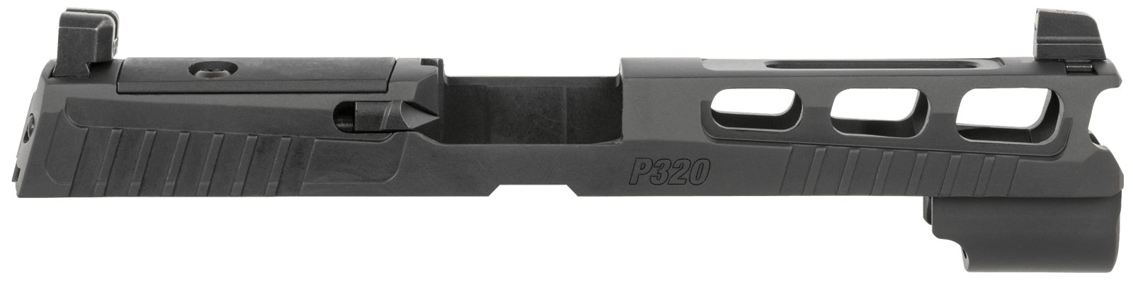 Sig Sauer 8900950 P320 Sig P320 9mm Luger PVD Black Stainless Steel Optic Ready Slide XRAY3 Suppressor Sights Compatible With ROMEO1 PRO/ROMEO2