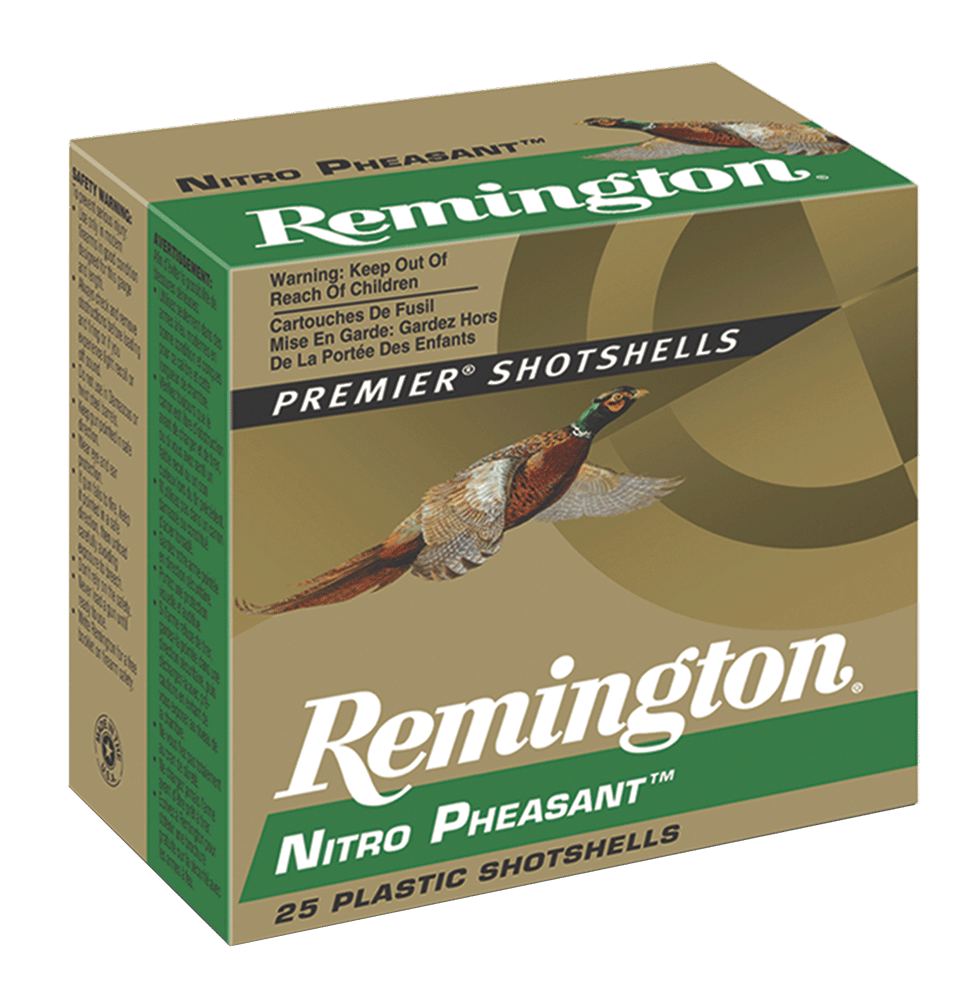 Remington Ammunition 28632 Nitro Pheasant 12Gauge 2.75" 1 3/8oz 4Shot 25 Per Box/10 Case