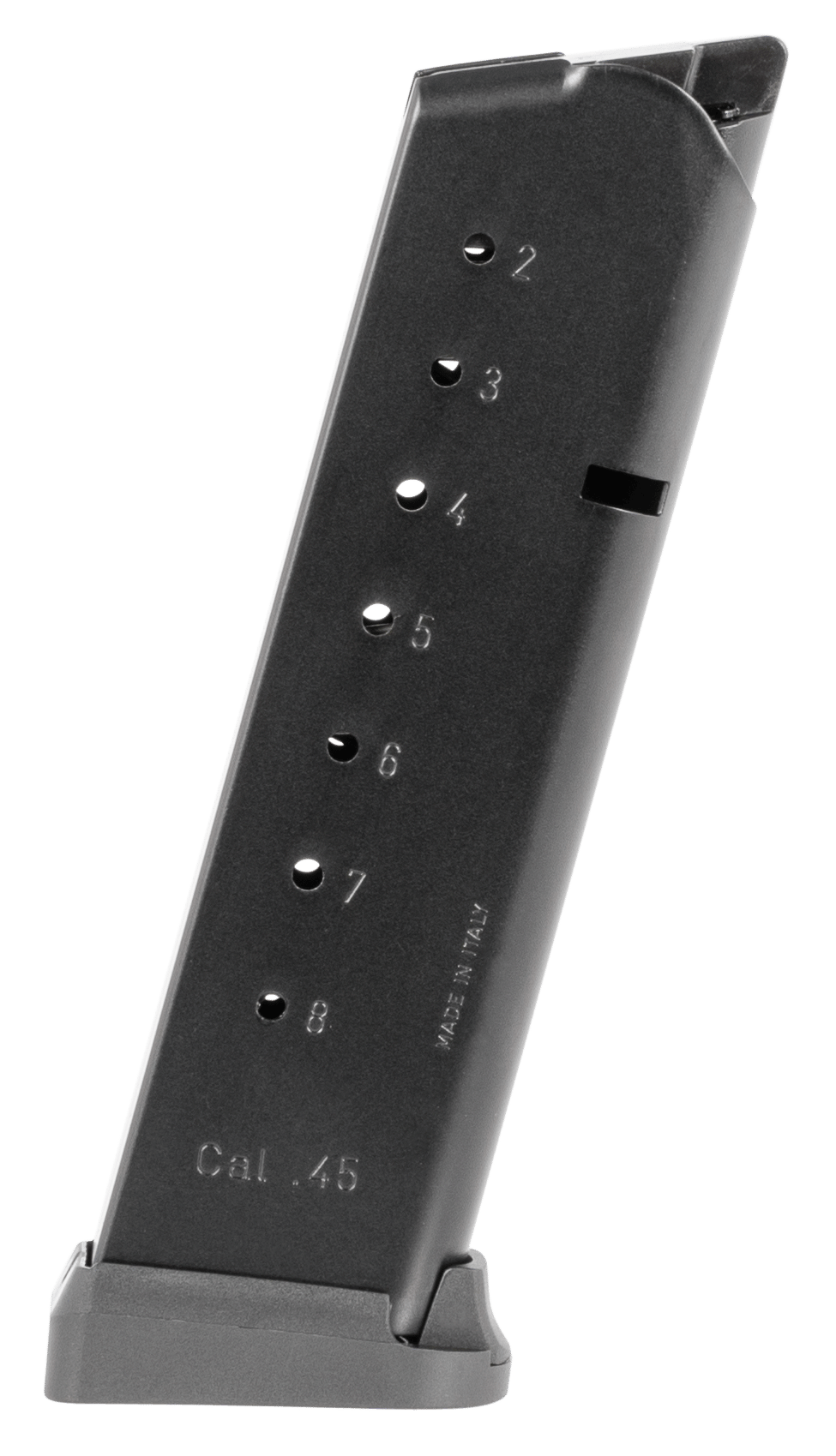 Mec-Gar MGCG4508MATCH 1911 Government 8rd 45 ACP, Blued w/Anti-Friction Coating Carbon Steel