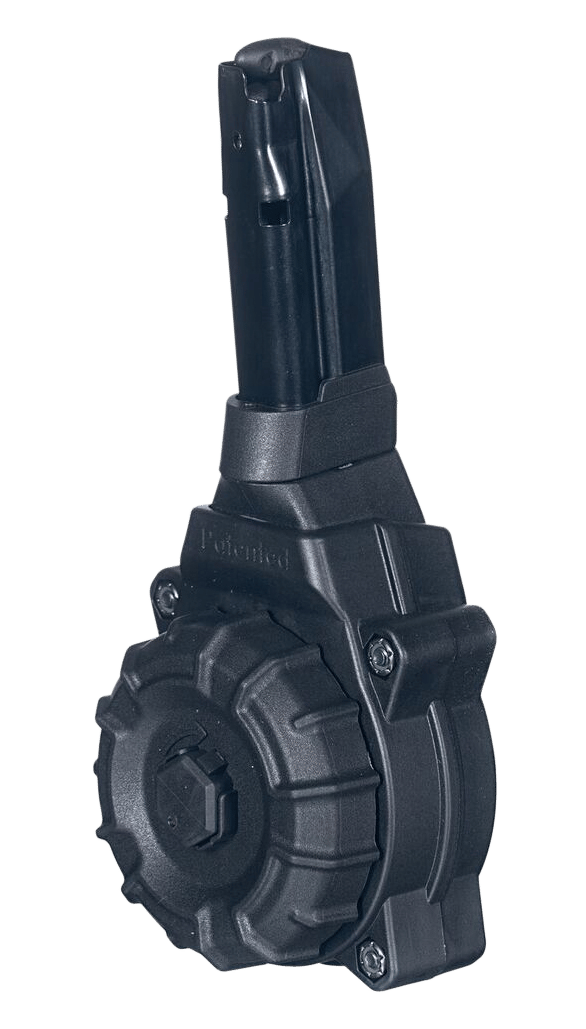 ProMag DRMA33 Standard 30rd Drum 9mm Luger Fits Sig P365/P365XL Black DuPont Zytel Polymer