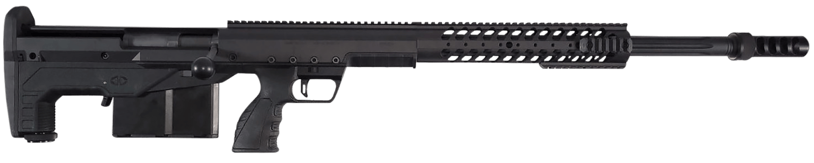 Desert Tech HTIRFDBB HTI Bullpup 50 BMG 5+1 29" Match Grade Threaded Barrel, Black Picatinny Rail Receiver & Forend, M-LOK Handguard, Black Polymer Stock, Black Polymer Grip