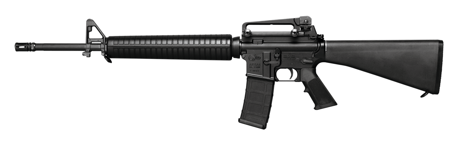 Colt Mfg AR15A4 A4 5.56x45mm NATO 30+1 20" Black Chrome Moly Vanadium Barrel, Black Receiver, Black A2 Fixed Stock Black Polymer Grip