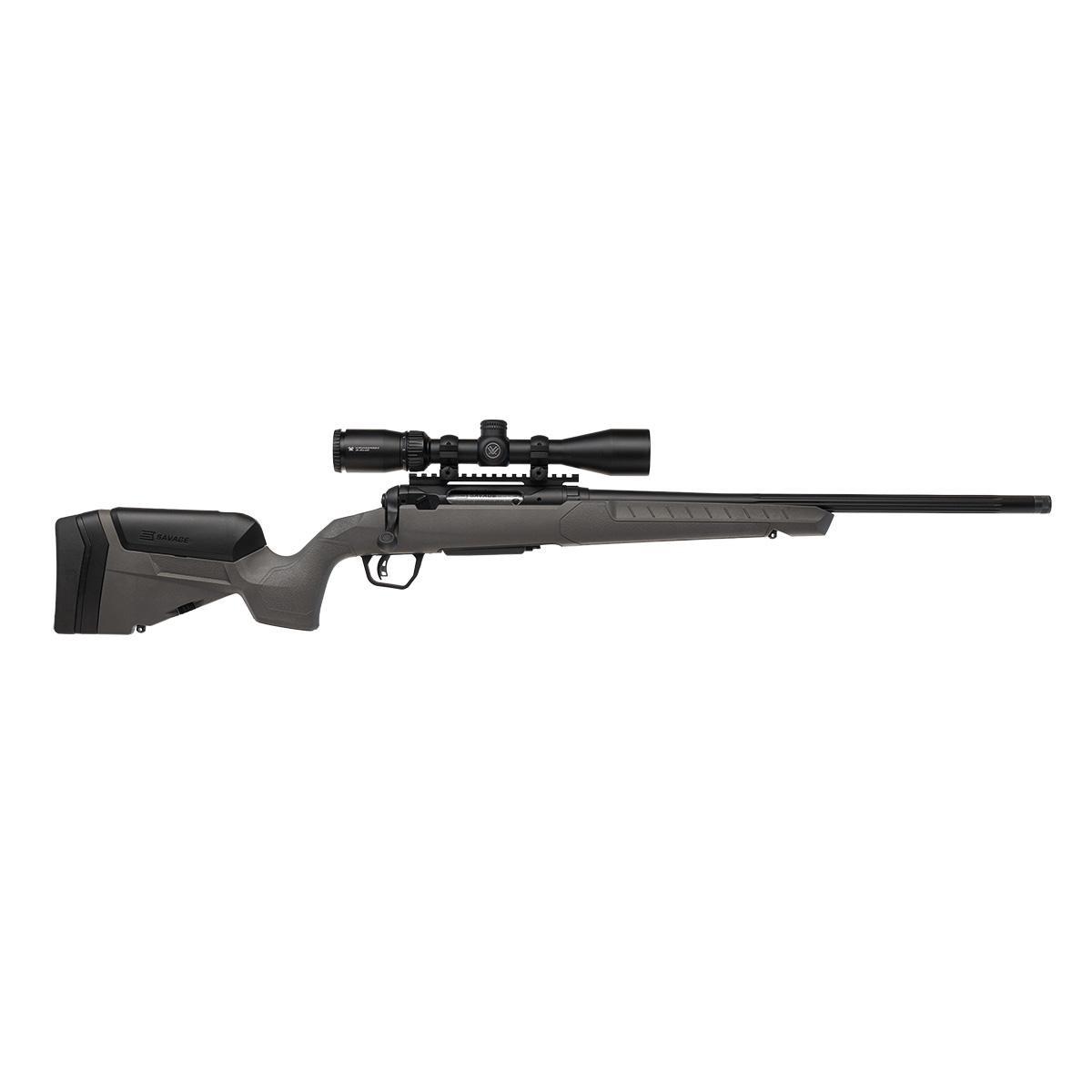 Savage 110 Trail Blazer XP Rifle 300 Win Mag 3rd Capacity 22" Threaded Fluted Barrel Flat Dark Gray Stock w/Crossfire II 3-9x40