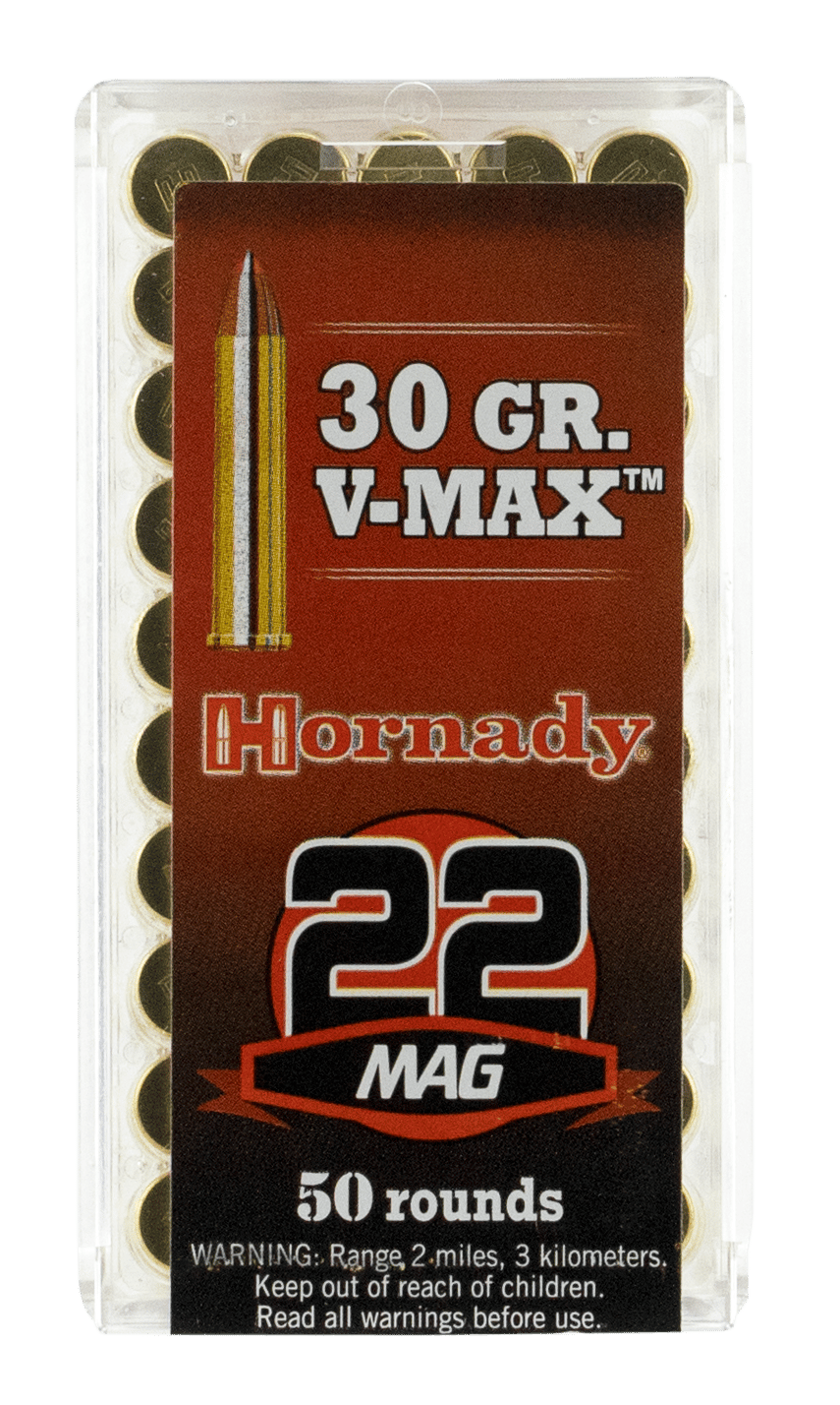 Hornady 83202 Varmint Express 22 WMR 30 gr Hornady V Max 50 Per Box/ 40 Case