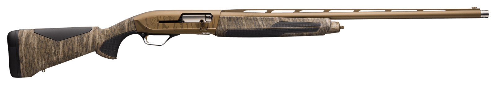 Browning 011706205 Maxus II Wicked Wing 12 Gauge 3.5" 4+1 26" Barrel, Burnt Bronze Cerakote Metal Finish, Mossy Oak Bottomland with Overmolded Grip Panels Stock