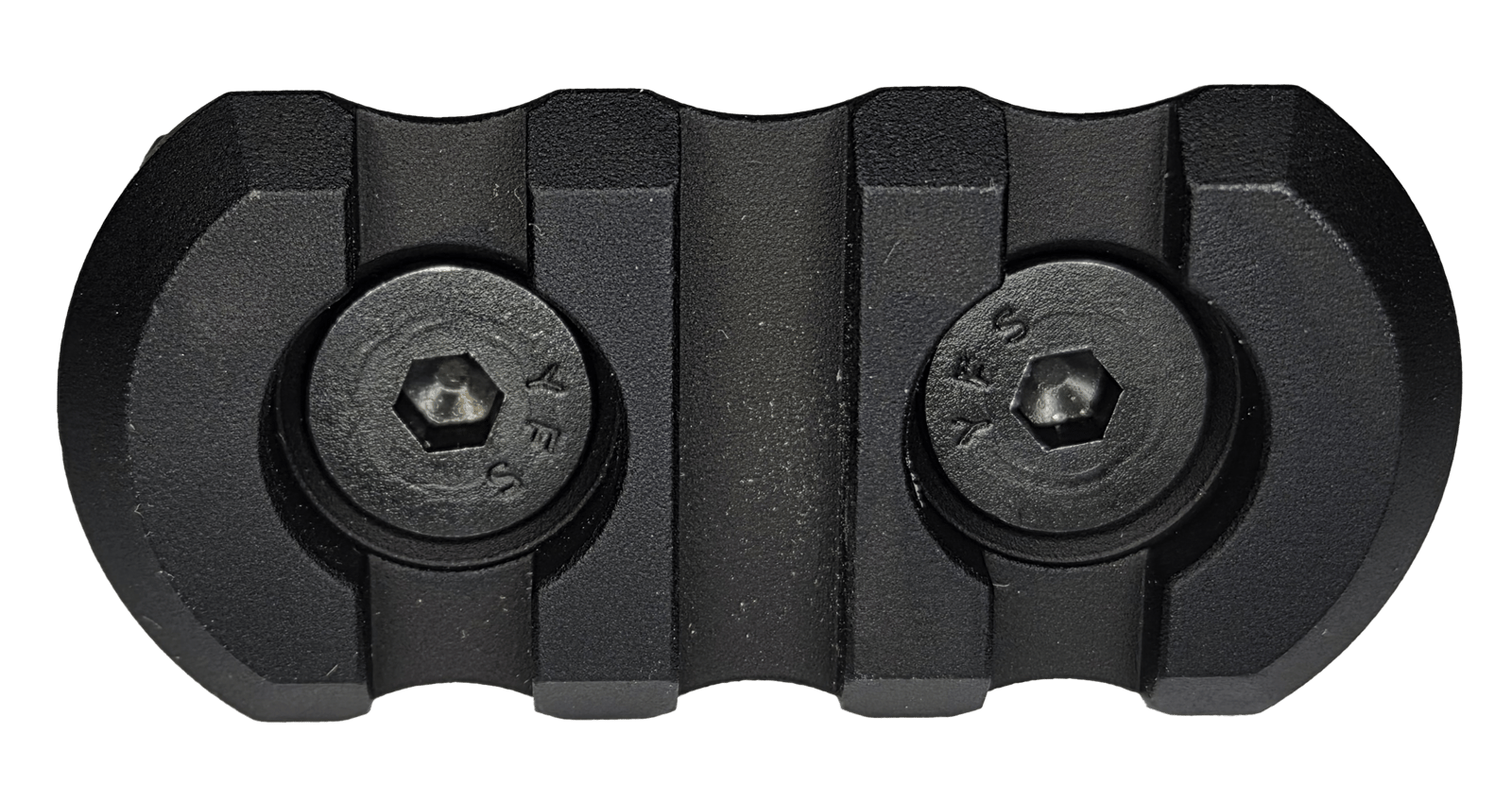 Tapco TAP22126 3 Slot Picatinny Rail Black Aluminum