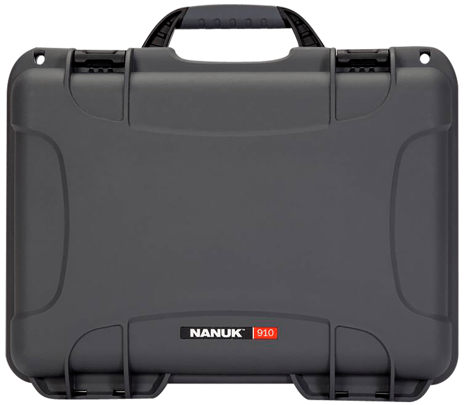 Nanuk 910GLOCK7 910 Glock Compatible 2 Up Pistol Case Graphite Resin w/ Closed-Cell Foam Padding 13.20" L x 9.20" W x 4.10" H Interior Dimensions