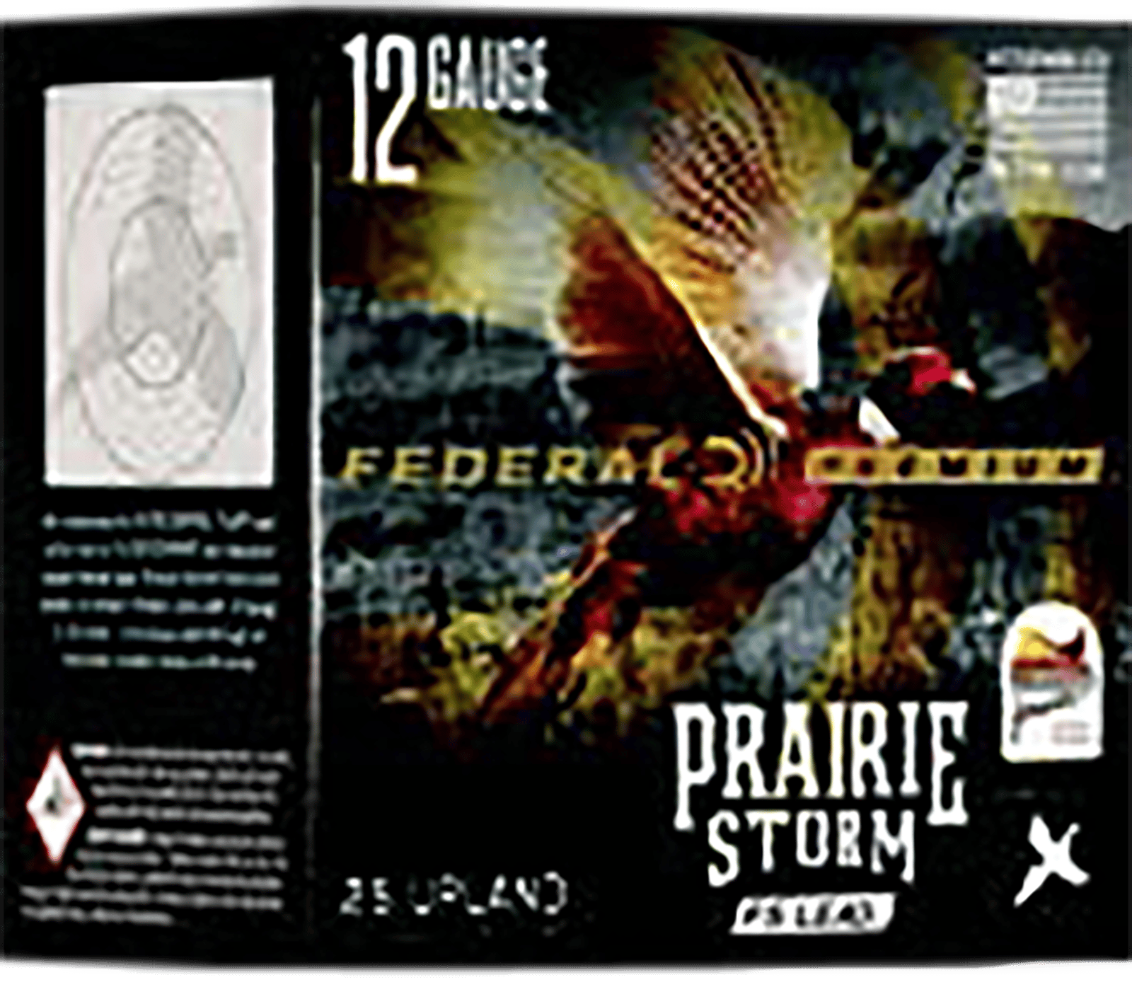 Federal PFX126FS6 Premium Prairie Storm FS 12Gauge 2.75" 1 1/4oz 6Shot 25 Per Box/10 Case