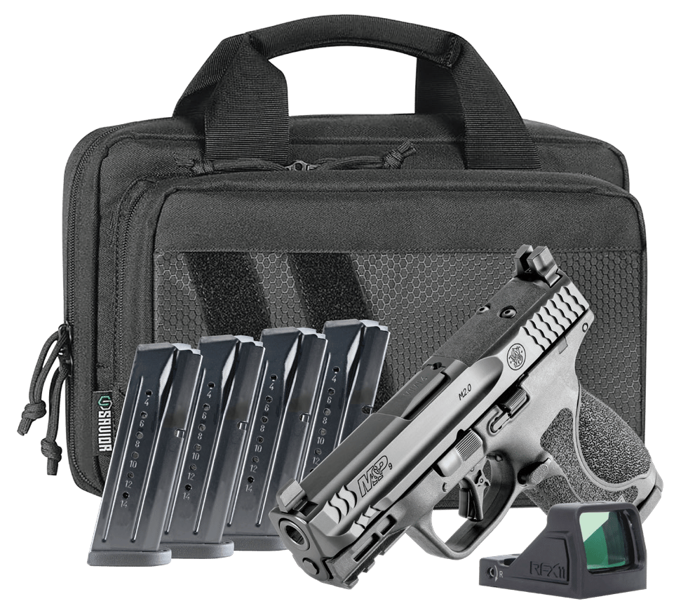 S&W M&P9 2.0 14781 9MM CMP OR NTS CARRY ON BUNDLE