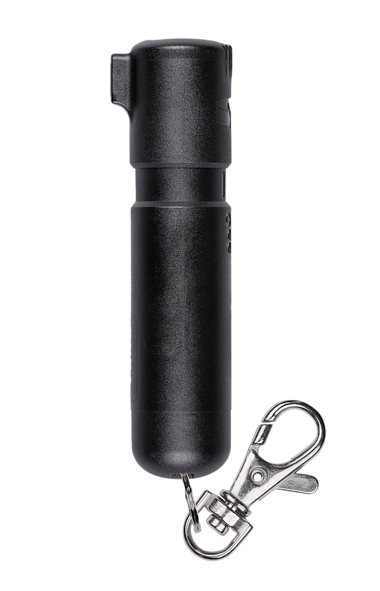 Sabre MDBK02 Mighty Discreet Pepper Spray Capsaicin UV Dye 12 ft Black Includes Key Ring/Snap Clip