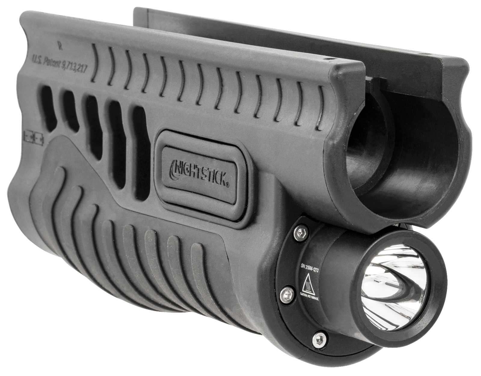 Nightstick SFL13WL Shotgun Forend Light Black 1200 Lumens White LED Remington 870/Tac-14