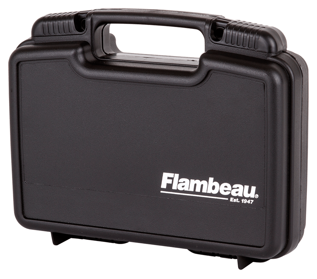 Flambeau 6445SC Safe Shot Pistol Pack Case Black Polymer Holds Handgun