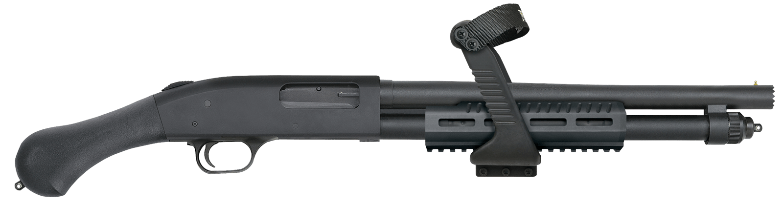 Mossberg 50647 590 Shockwave Shock 'N' Saw 12 Gauge 3" 14.38" 5+1 Blued Black Fixed Raptor Birdshead Grip