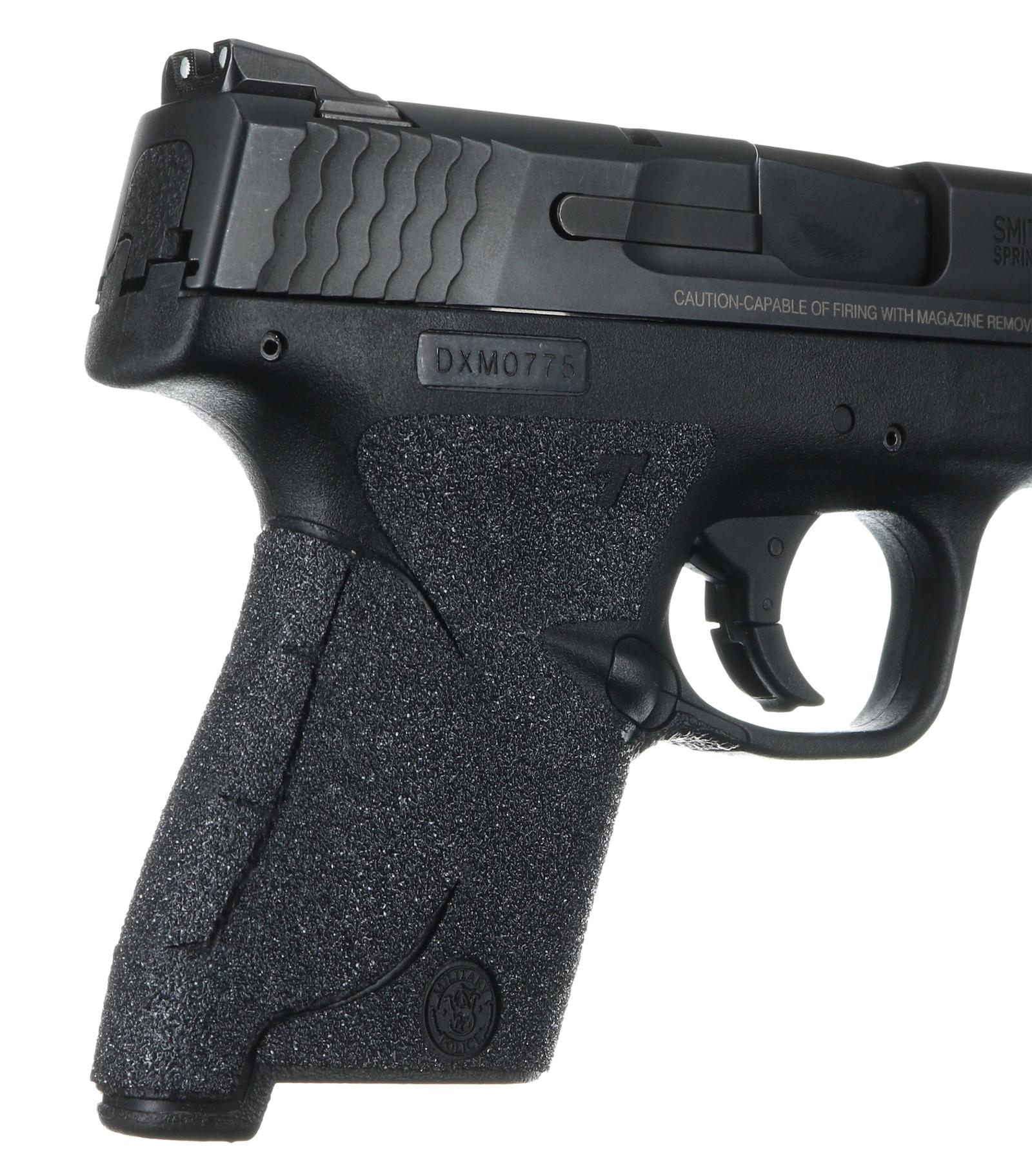 Talon Grips 705G Adhesive Grip Textured Black Granulate for S&W M&P Shield 9,40