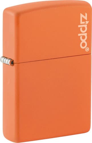 ZIPPO WINDPROOF LIGHTER ORANGE MATTE