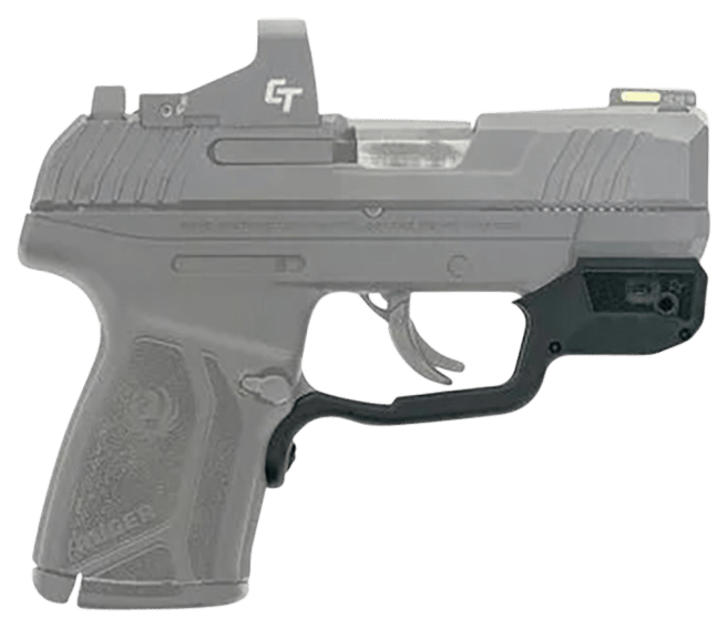Crimson Trace 0102060 Laserguard Ruger MAX-9, Red Laser Black Polymer