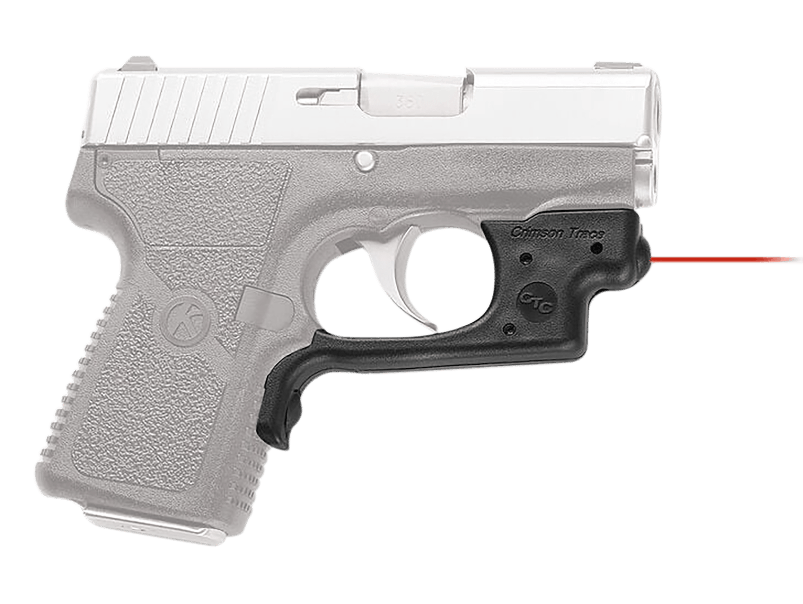 Crimson Trace 0130601 Laserguard Fits Kahr Arms P380/CW380, Red Laser Black Polymer