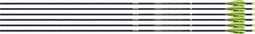 EASTON 4MM EMJ MATCH GRADE 400 6-PACK W/ 3" AAE HYBRID VANES<