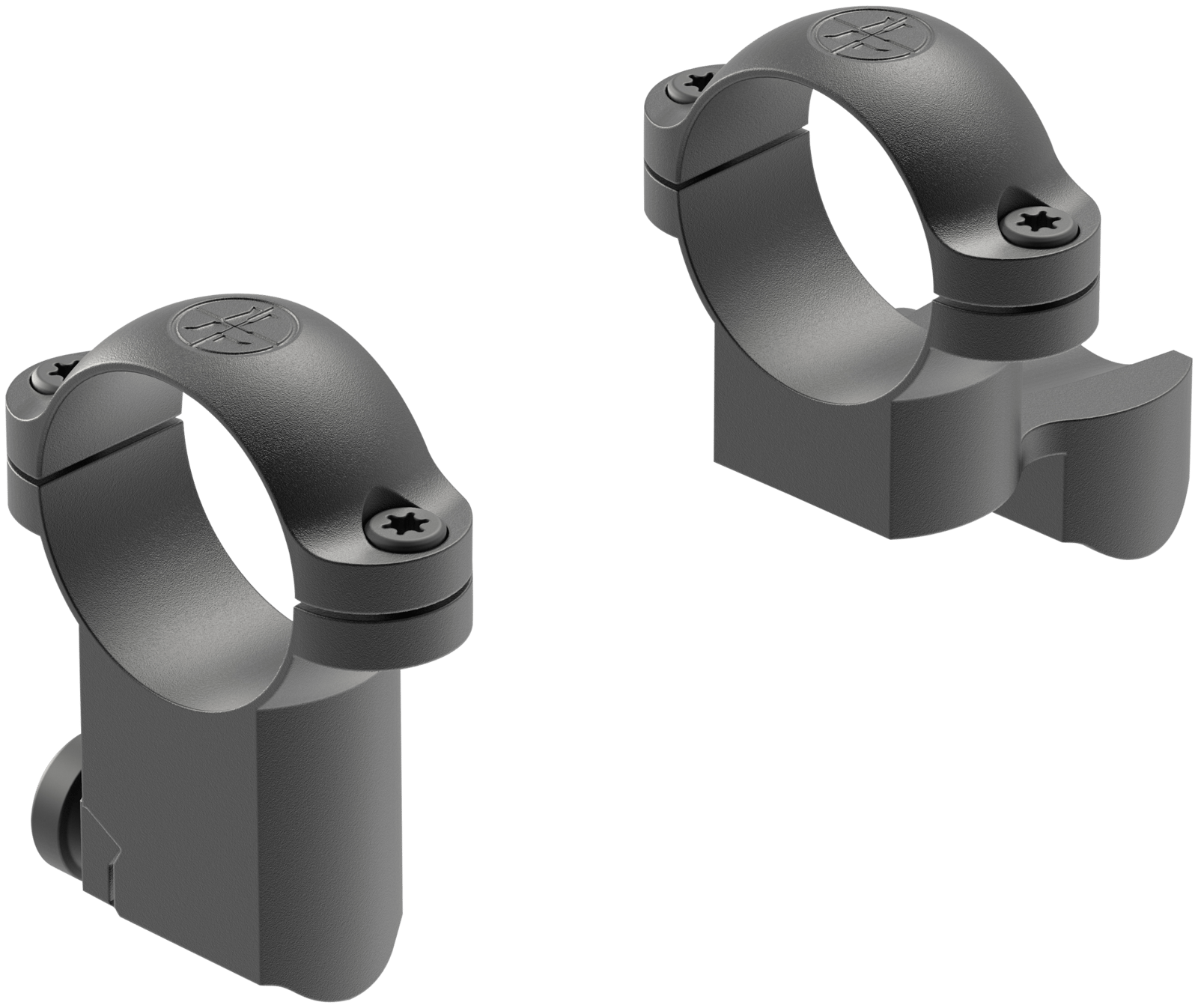 Leupold 52302 Ringmounts Matte Black Ruger M77 1" Extended Super High