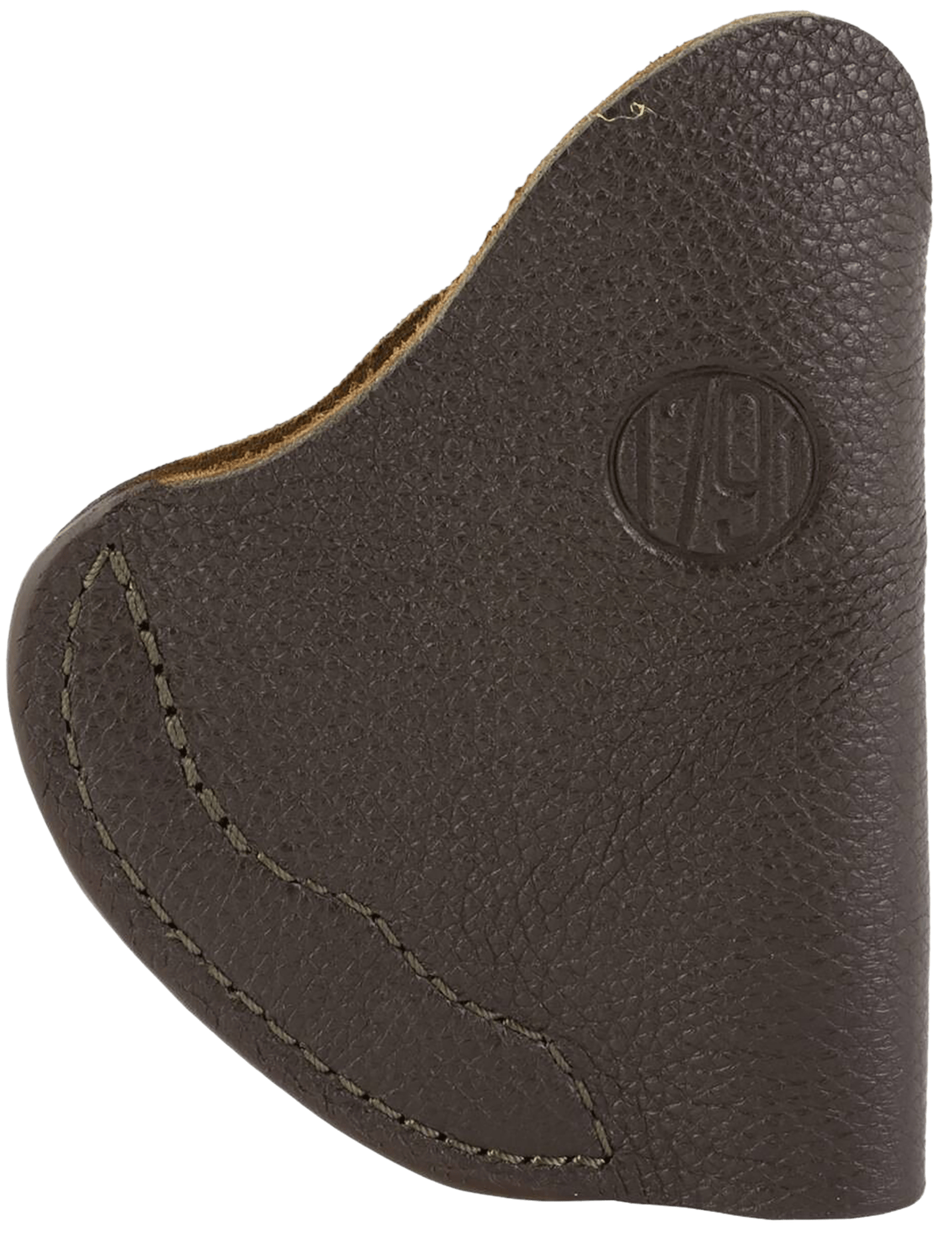 1791 Gunleather FCD2BRWL Fair Chase IWB Size 02 Brown Leather Deer Hide Belt Clip Fits Ruger LCR Left Hand
