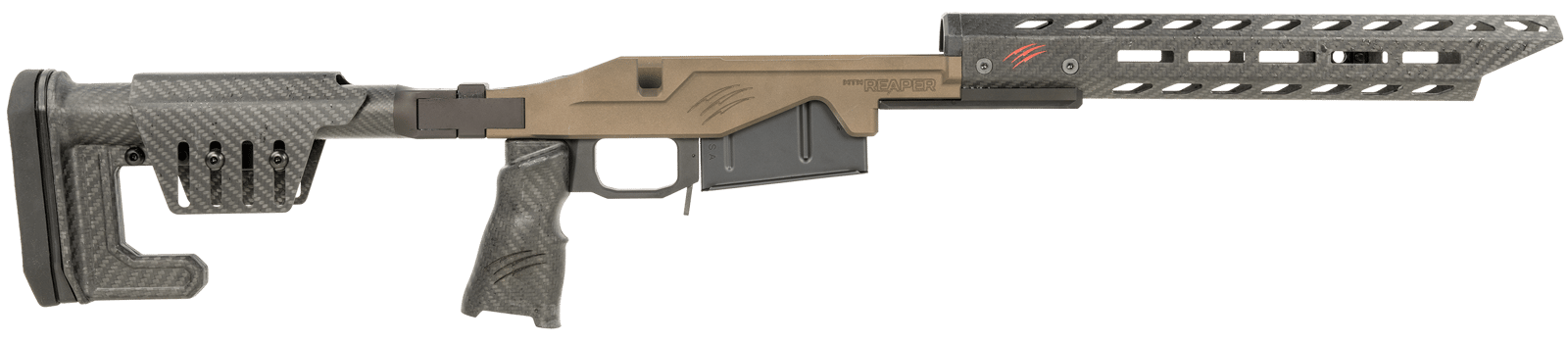 Fierce Firearms LACHSBZ Chassis Kit Bronze Fits AR-15 Long Action